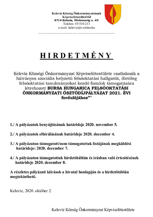 bursa hirdetmeny 2021 500px